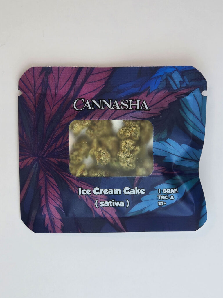 Cannasha Ice Cream Cake THCa Sativa Flower (1 Gram)