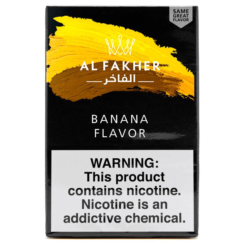 Al Fakher Banana Flavor Hookah Tobacco - 50g Pack