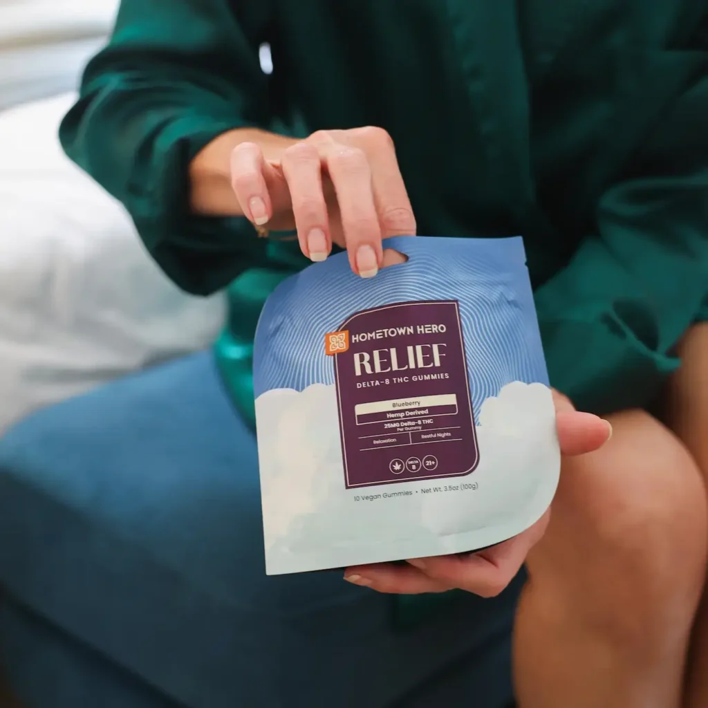 Blueberry - Relief Delta 8 Gummies