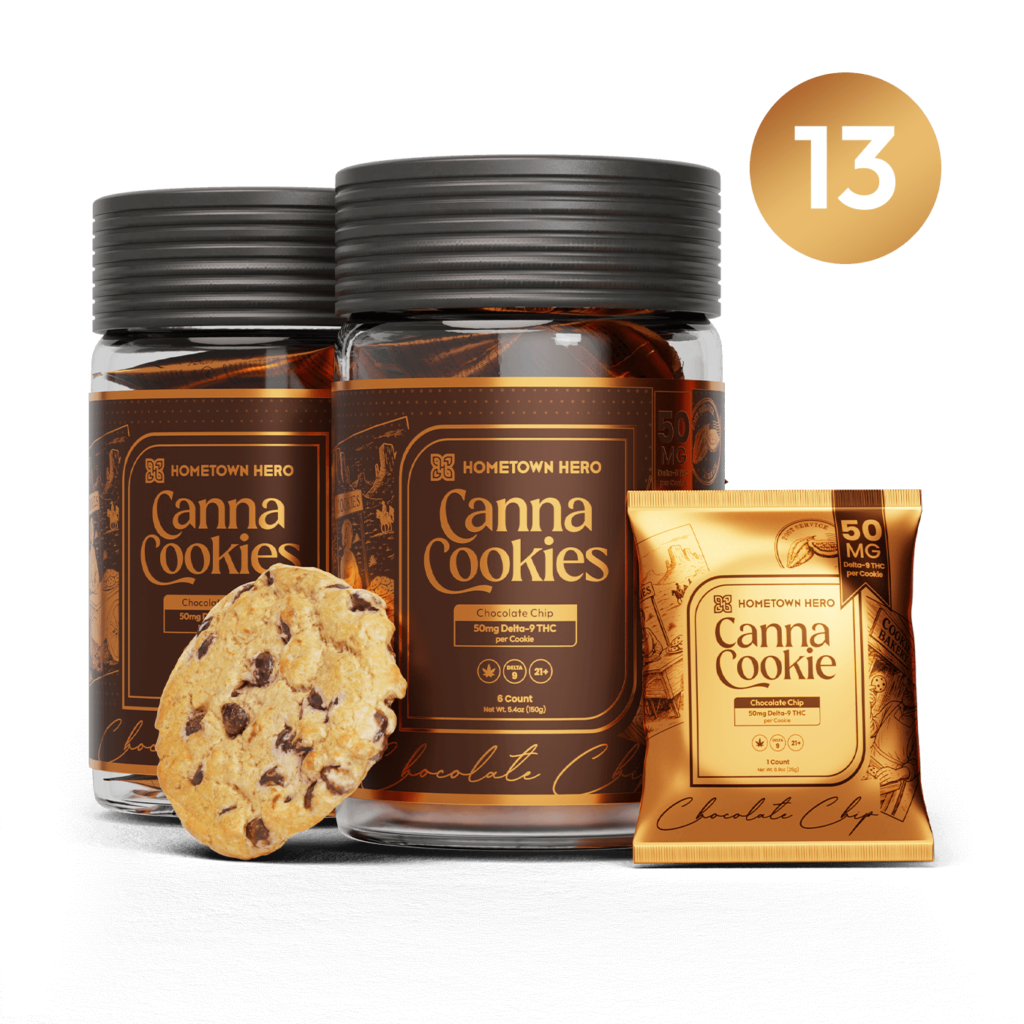 Chocolate Chip - Canna Cookies (Baker's Dozen)