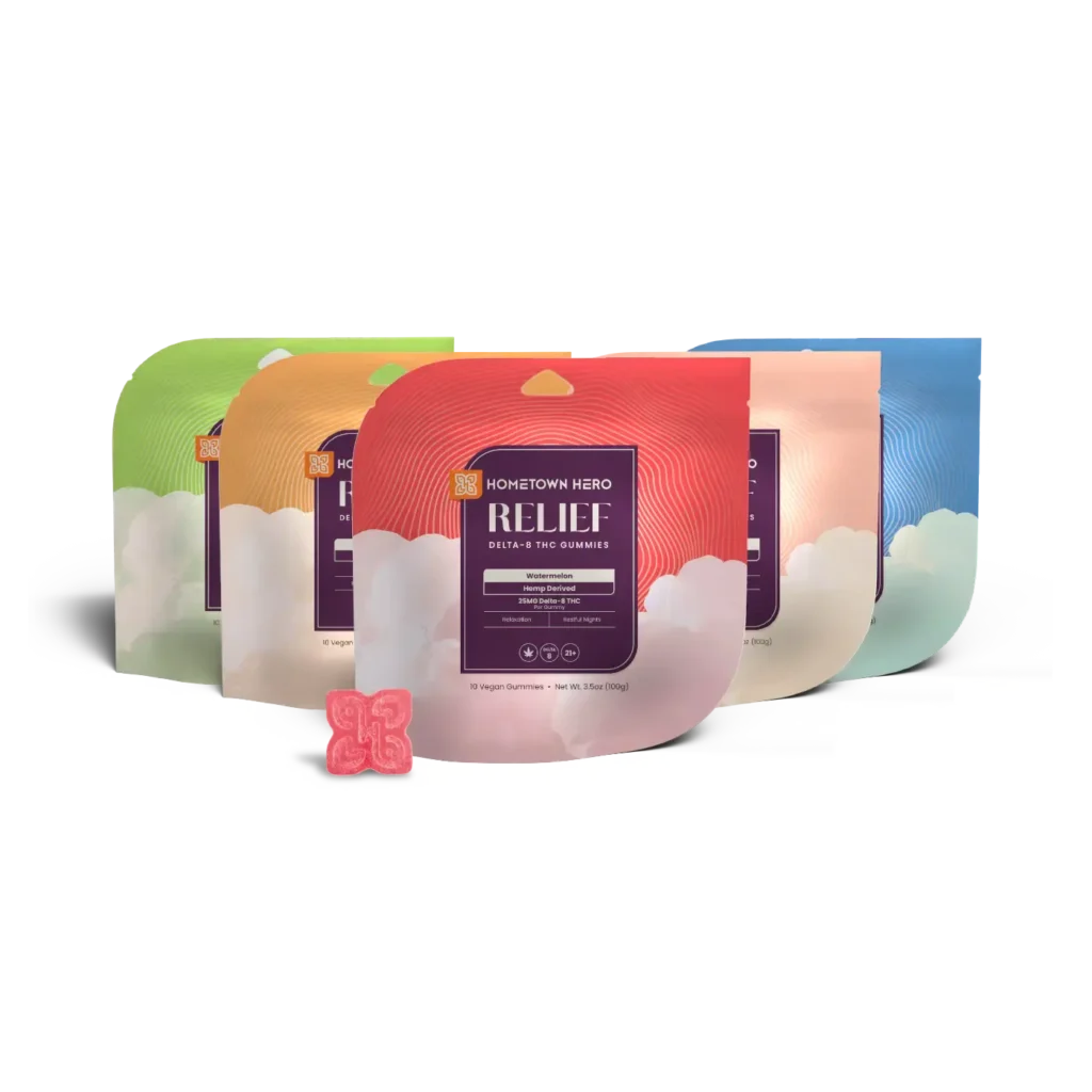 Relief Delta 8 Gummies Sampler