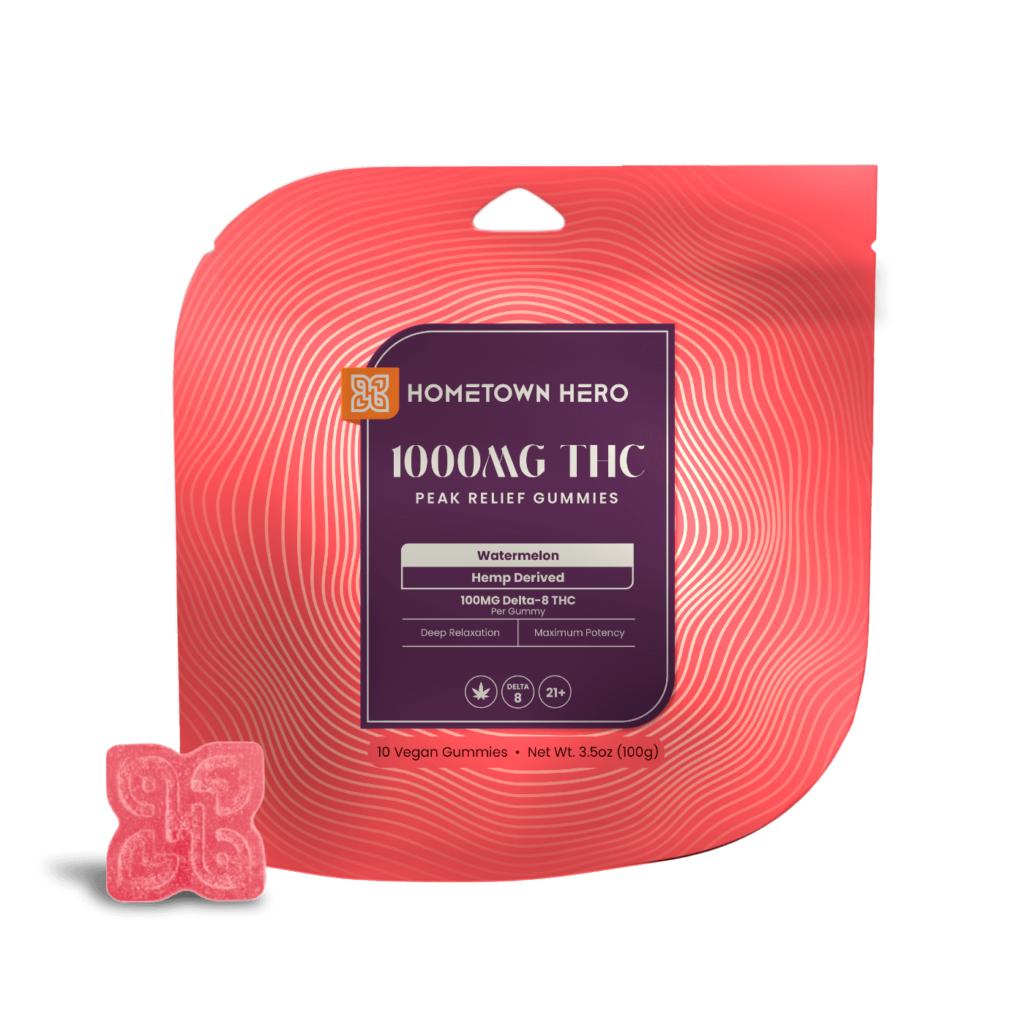 Watermelon - Peak Delta 8 Gummies