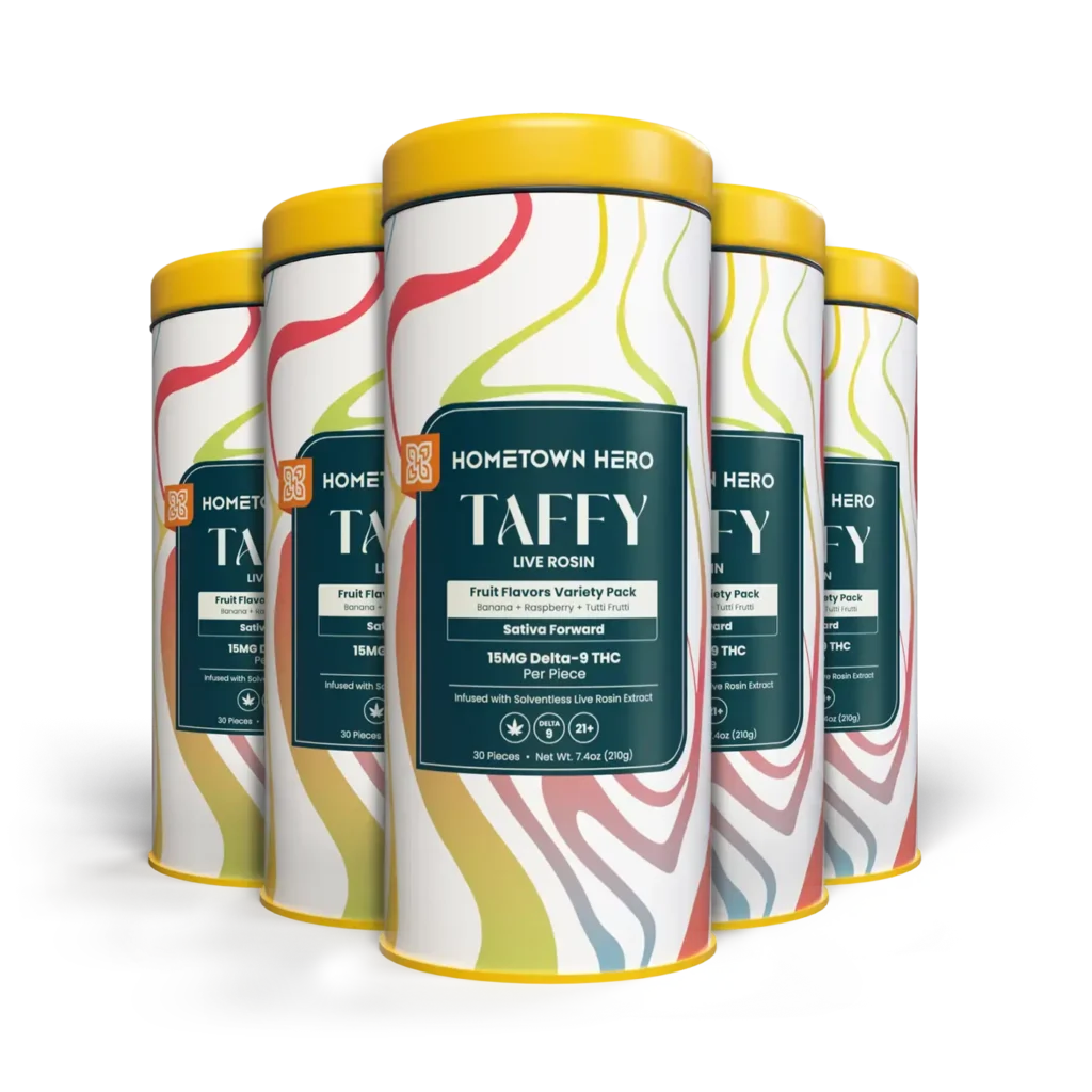 Delta 9 Live Rosin Taffy (Buy 4, Get 1 Free)