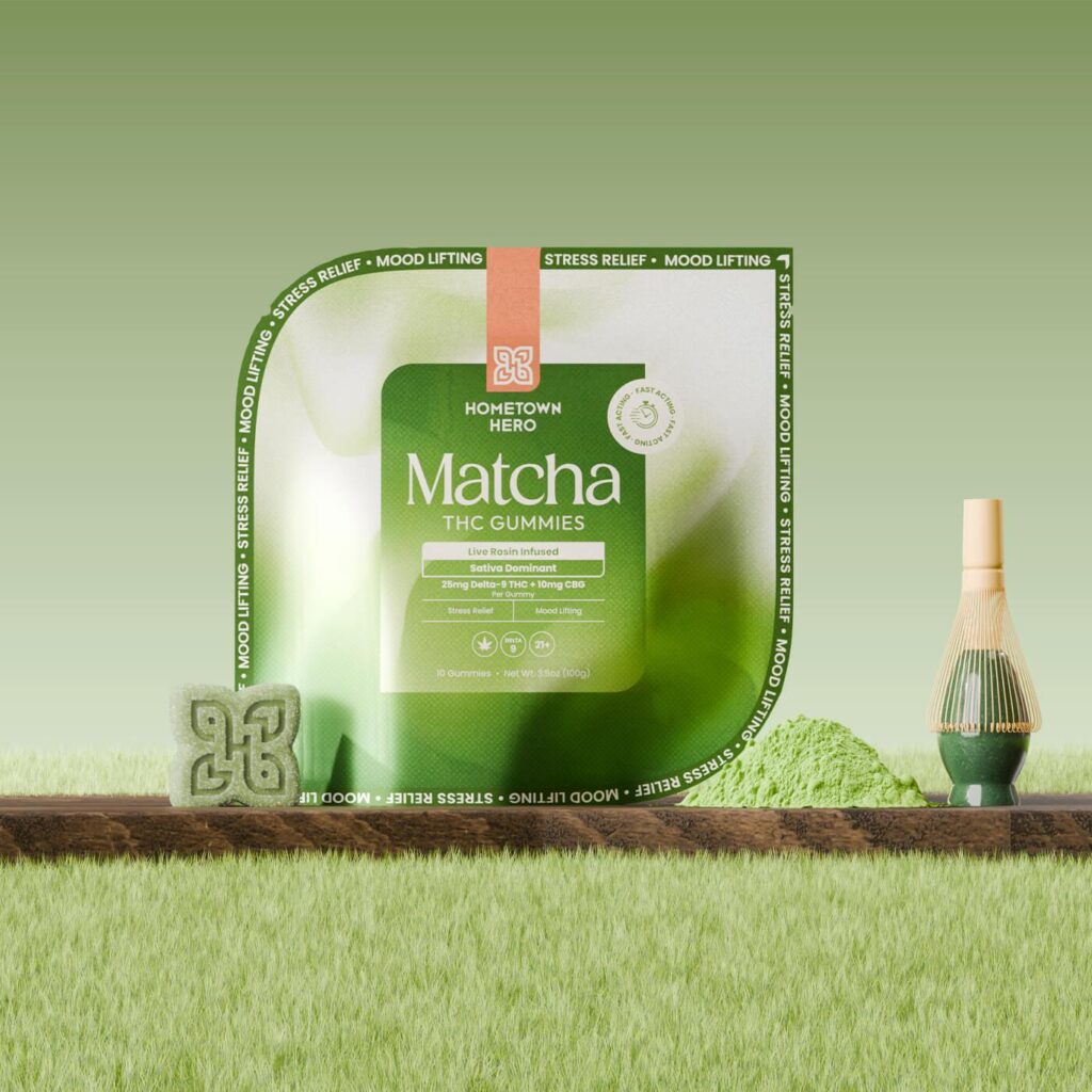 Matcha - Delta 9 Live Rosin Gummies