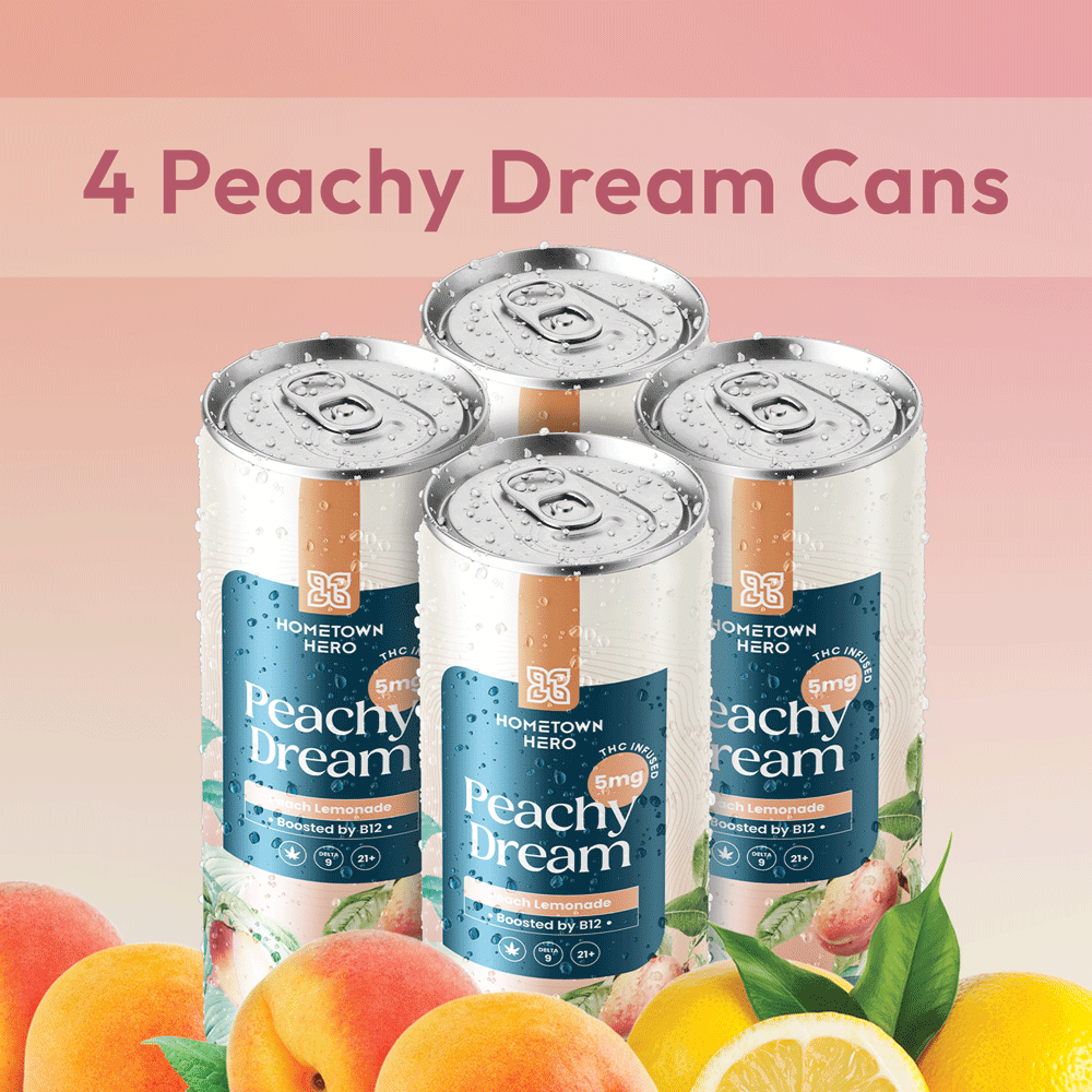 Peachy Dream - 5mg THC Lemonade