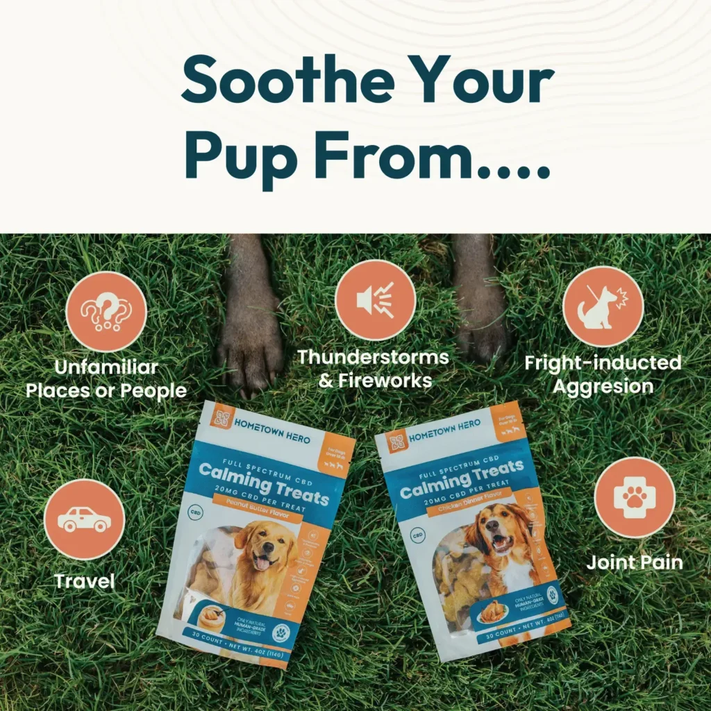 Peanut Butter - Calming CBD Dog Treats