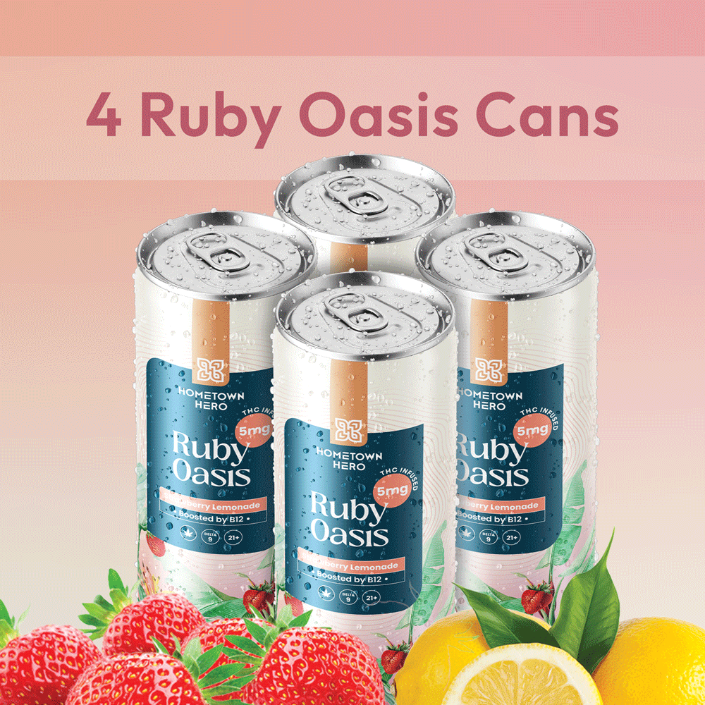 Ruby Oasis - 5mg THC Lemonade