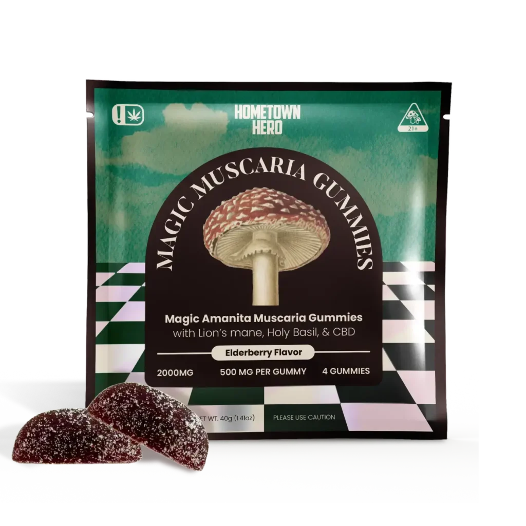 Elderberry - Magic Amanita Muscaria Gummies
